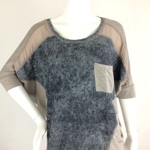 Heather sheer blouse- Medium